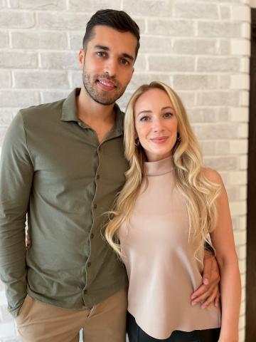 Tom King and Katy Heffernan-Smith