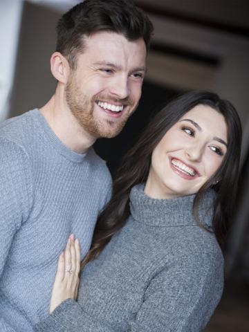 Chris Castledine and Melissa Sert 