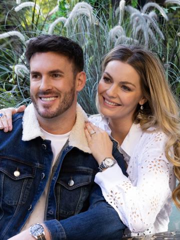 Lauren Dickenson and Rick Hamnett