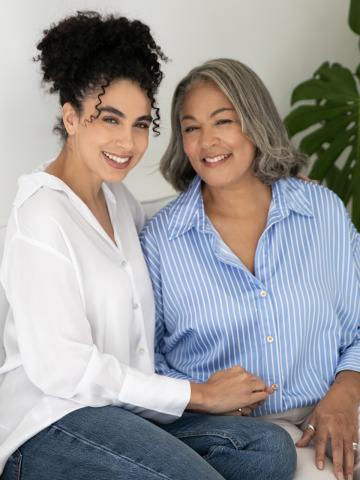 Victoria and Karen Cross