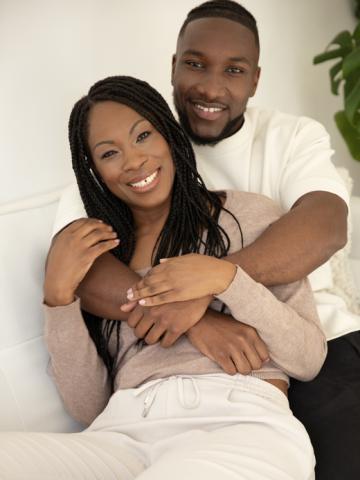 Denico Walters and Sharon Roberts