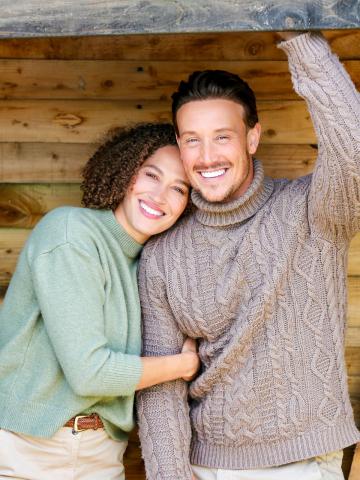 Luke Boyden and Natasha White