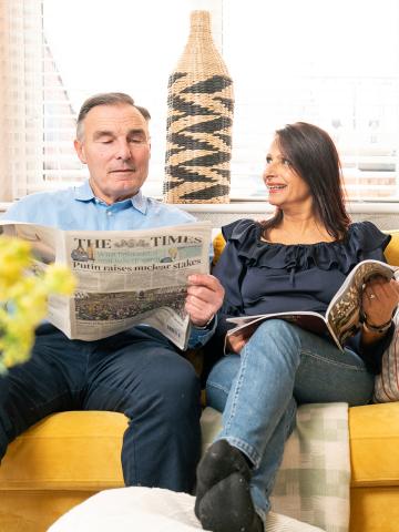 Philip Gascoyne and Daljit Boopari