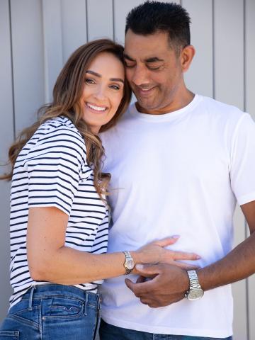 Natalie and Tariq Ali