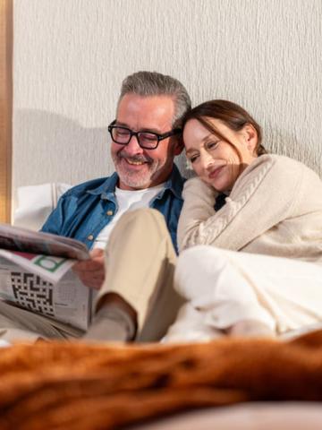 Angela Stevens and Tim Storer-Hicks