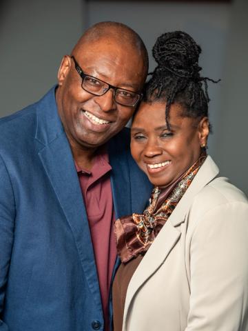 Icilda Steele and Marvin Williams