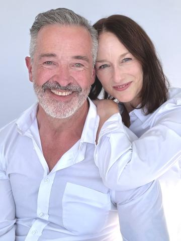 Angela Stevens and Tim Storer-Hicks